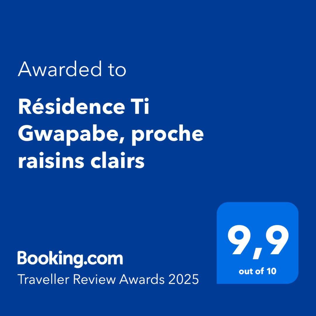 Residence Ti Gwapabe, Proche Raisins Clairs Saint-Francois  Εξωτερικό φωτογραφία